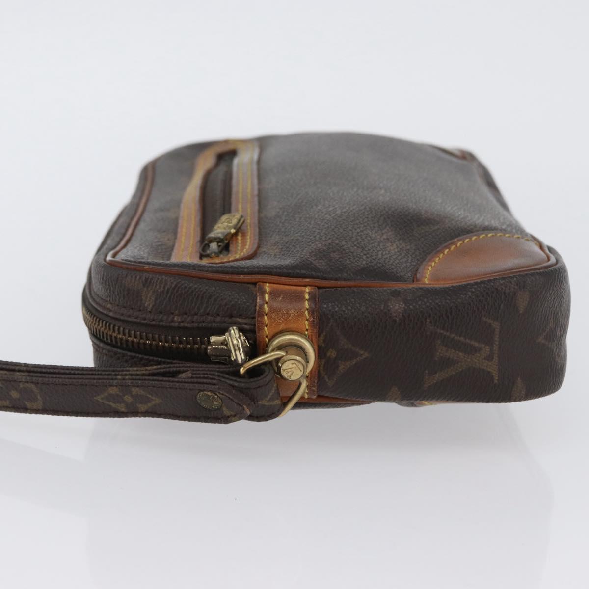 LOUIS VUITTON Monogram Marly Dragonne GM Clutch Bag M51825 LV Auth BA10933