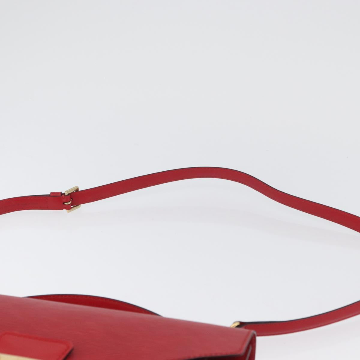 LOUIS VUITTON Epi Monceau 28 Hand Bag Red M40783 LV Auth BA10966
