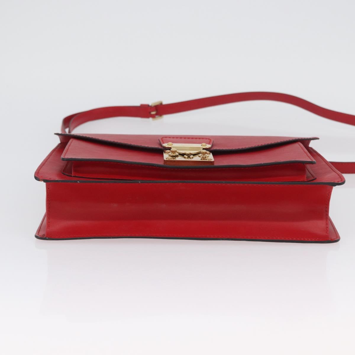 LOUIS VUITTON Epi Monceau 28 Hand Bag Red M40783 LV Auth BA10966