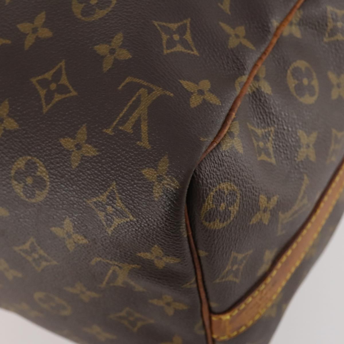 LOUIS VUITTON Monogram Keepall Bandouliere 45 Boston Bag M41418 LV Auth BA10975