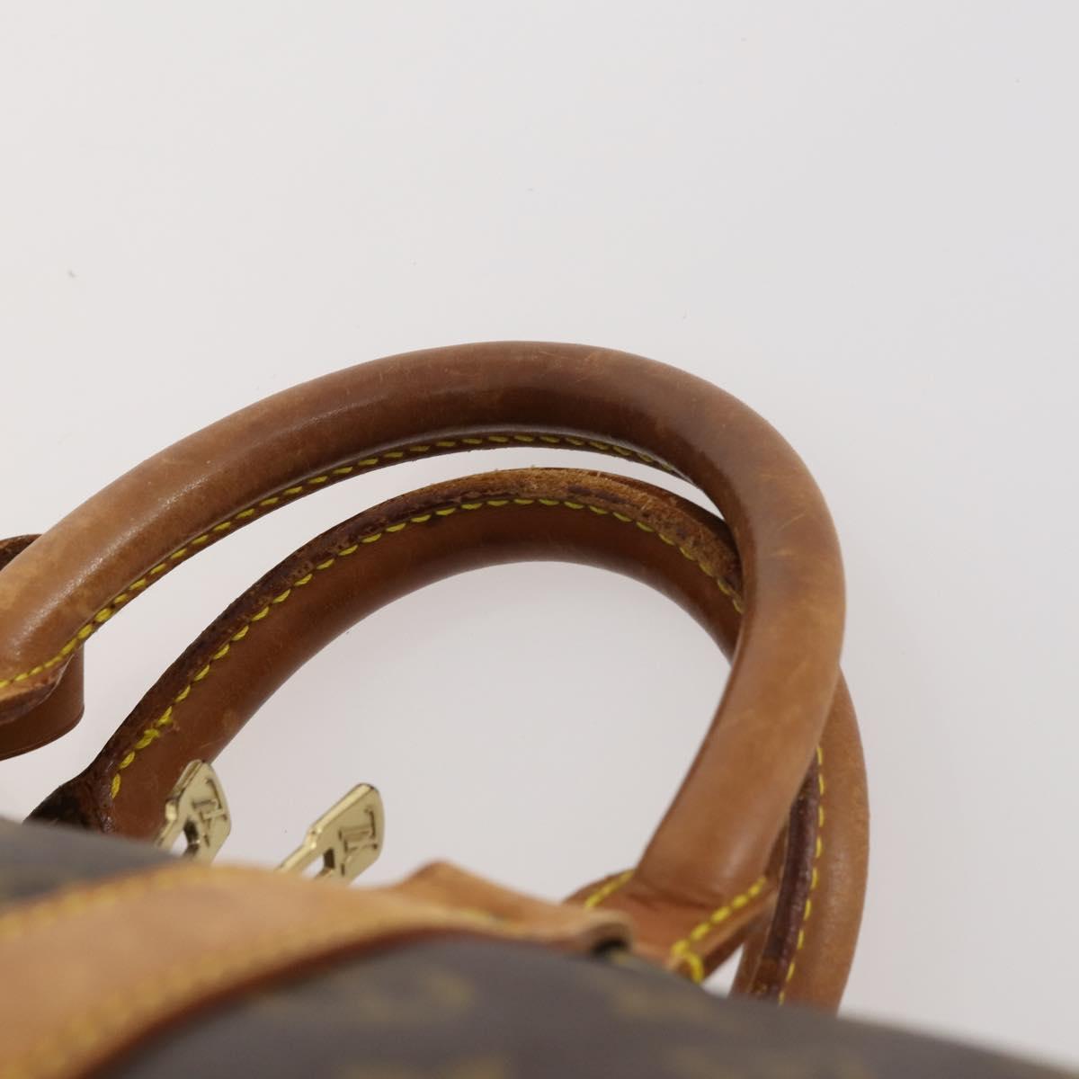 LOUIS VUITTON Monogram Keepall Bandouliere 45 Boston Bag M41418 LV Auth BA10975