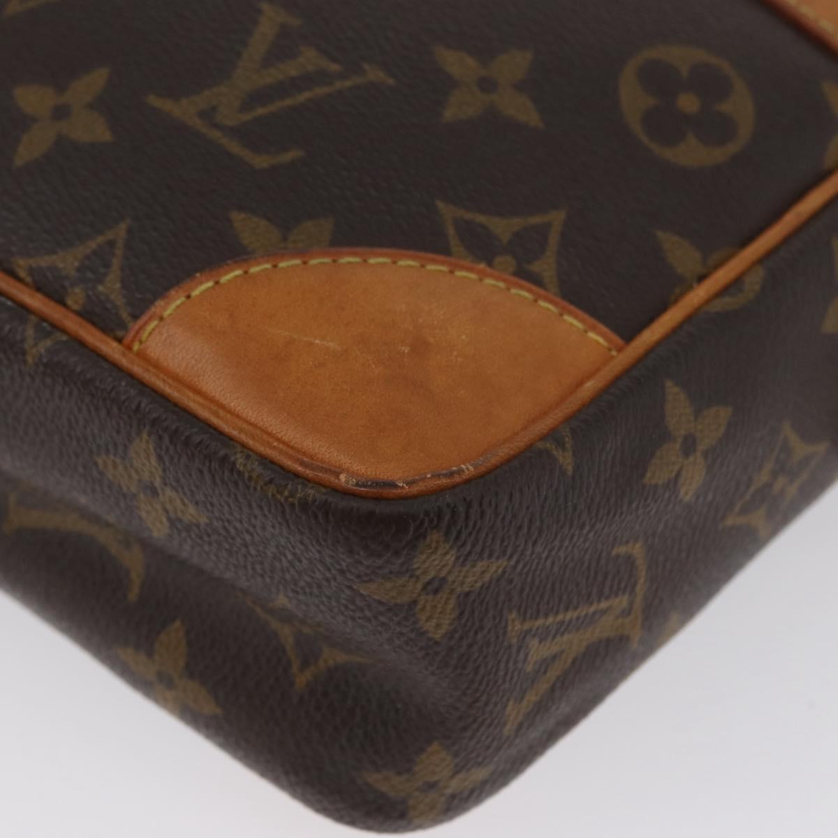 LOUIS VUITTON Monogram Compiegne 28 Clutch Bag M51845 LV Auth BA10976