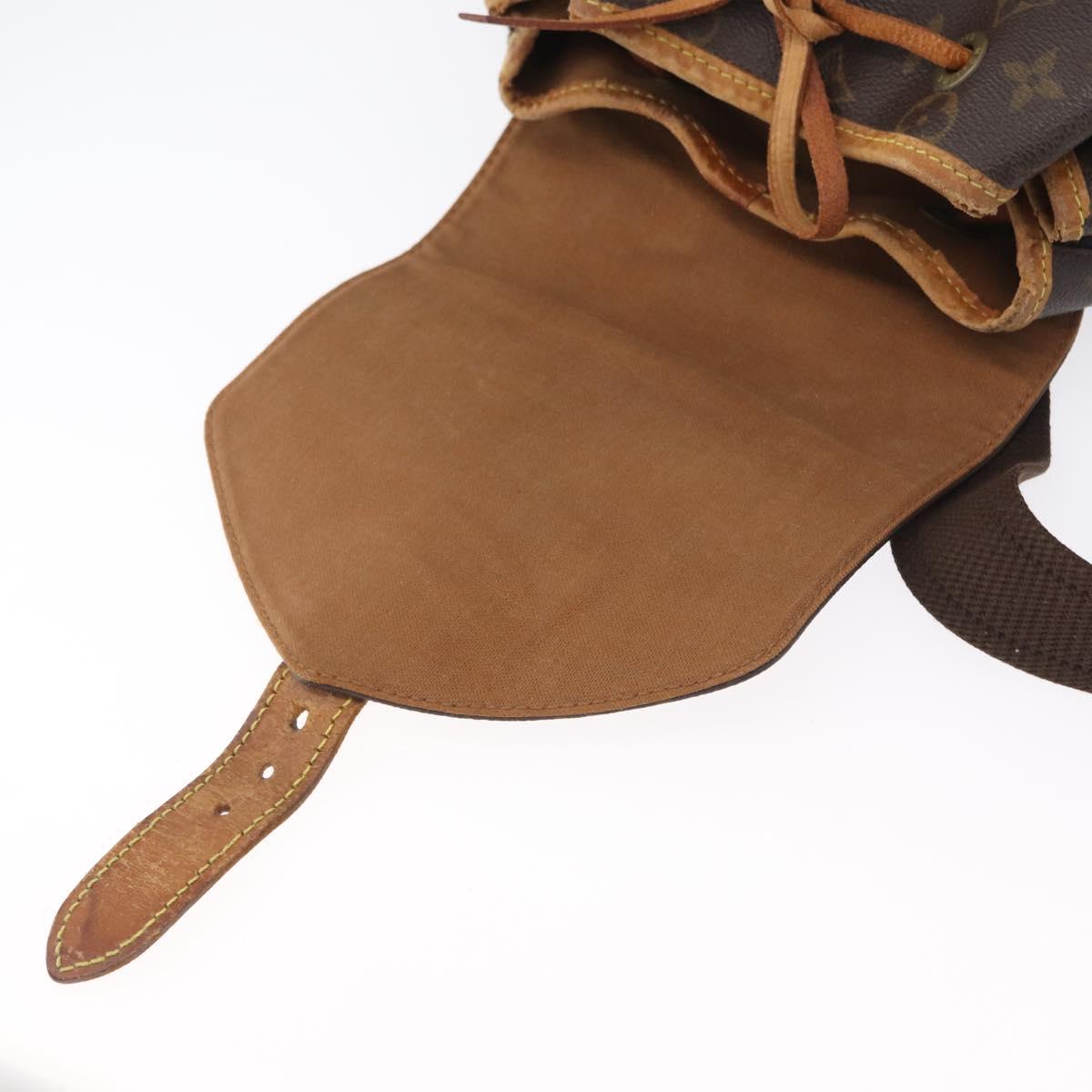 LOUIS VUITTON Monogram Montsouris GM Backpack M51135 LV Auth BA10978
