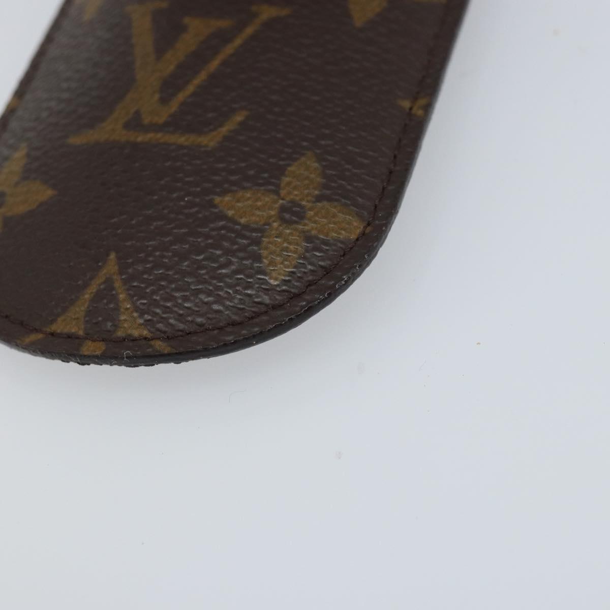 LOUIS VUITTON Monogram Etui Stilo Pen Case M62990 LV Auth BA10981
