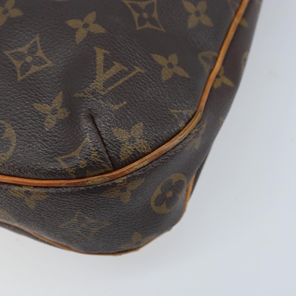 LOUIS VUITTON Monogram Odeon MM Shoulder Bag M56389 LV Auth BA10989