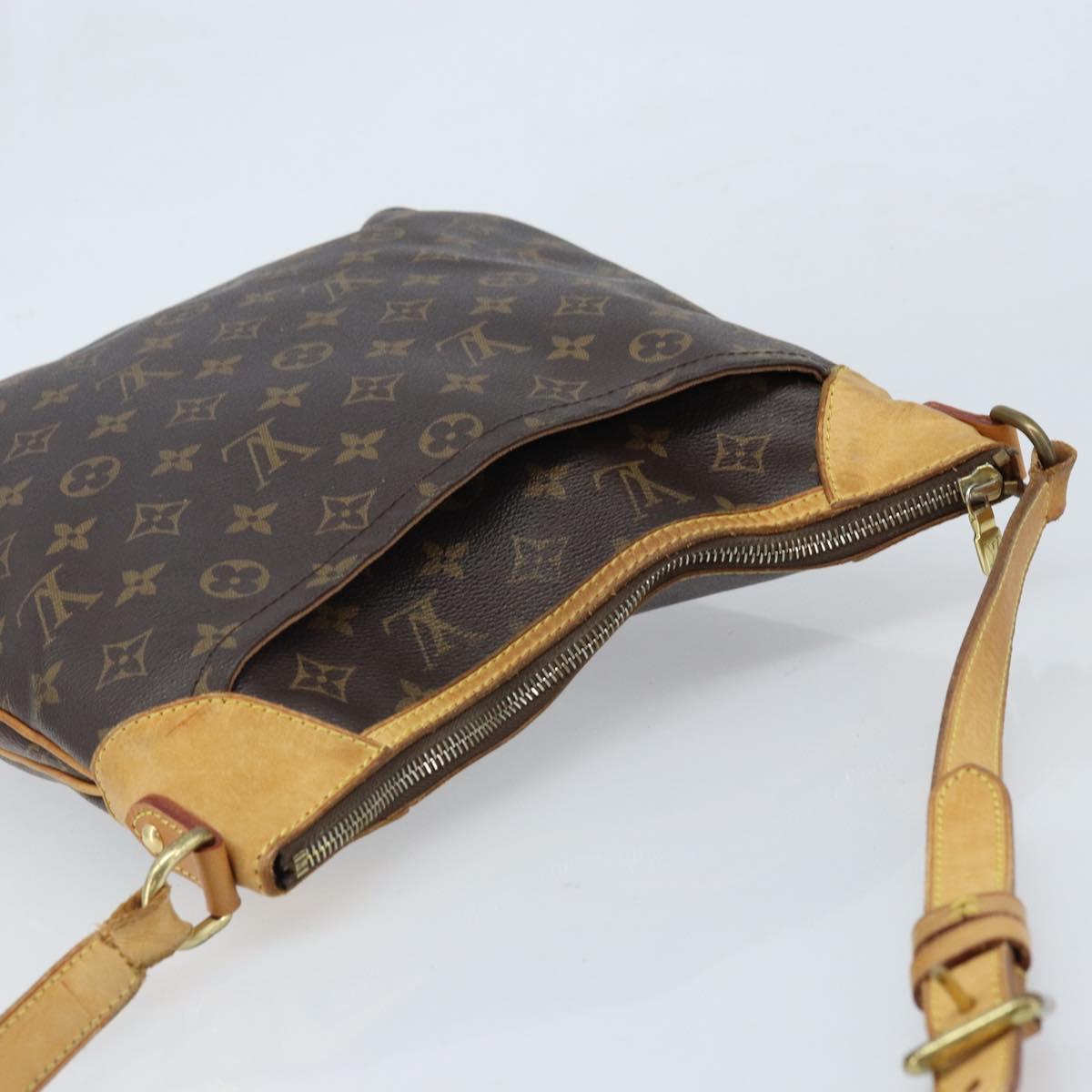 LOUIS VUITTON Monogram Odeon MM Shoulder Bag M56389 LV Auth BA10989