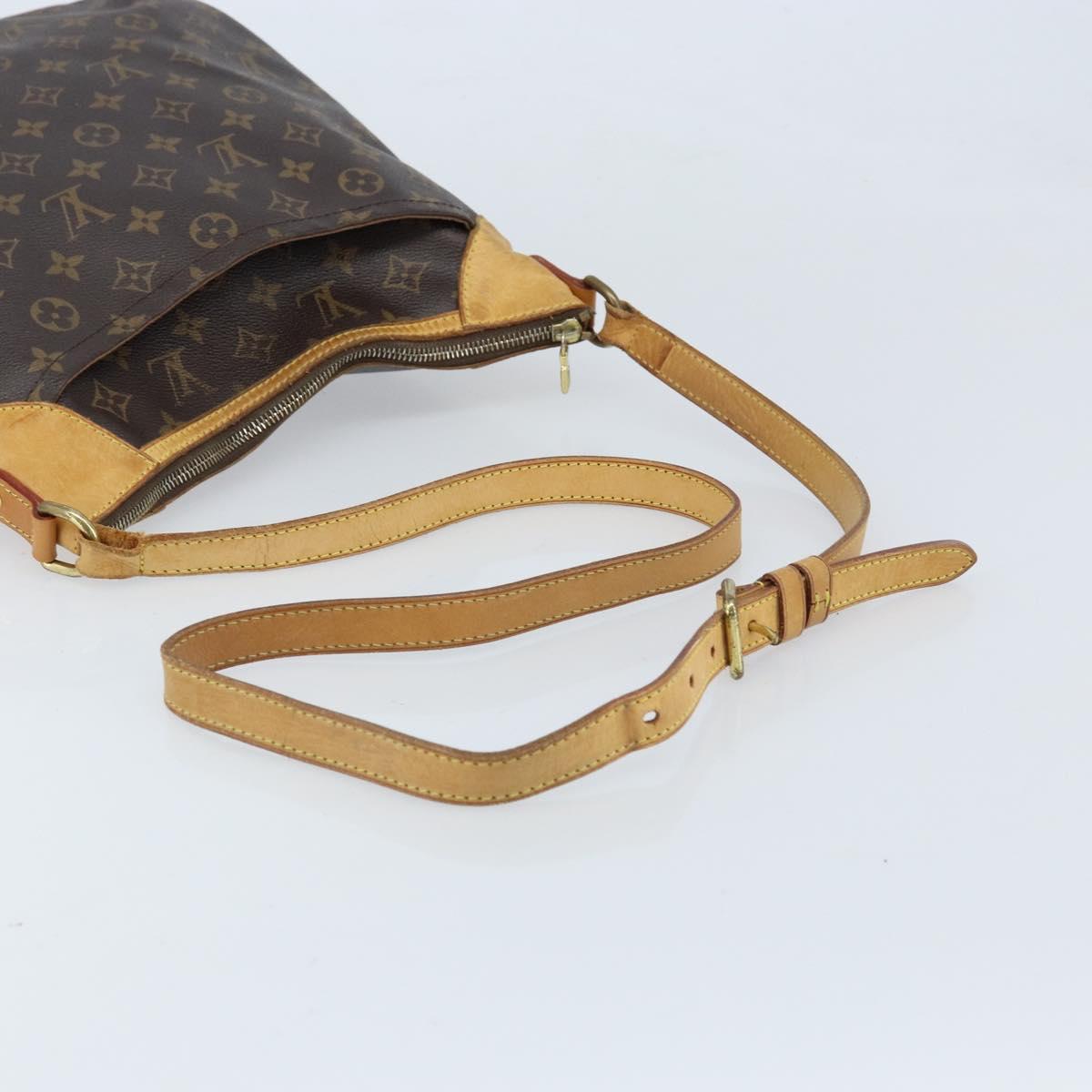 LOUIS VUITTON Monogram Odeon MM Shoulder Bag M56389 LV Auth BA10989