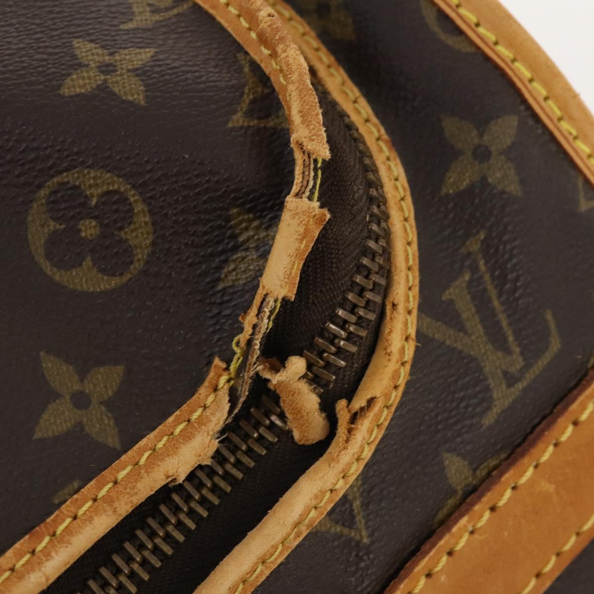LOUIS VUITTON Monogram Sac Shan 40 Pet Carry M42024 LV Auth BA10990