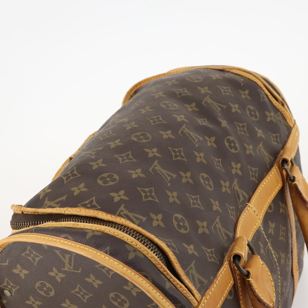 LOUIS VUITTON Monogram Sac Shan 40 Pet Carry M42024 LV Auth BA10990