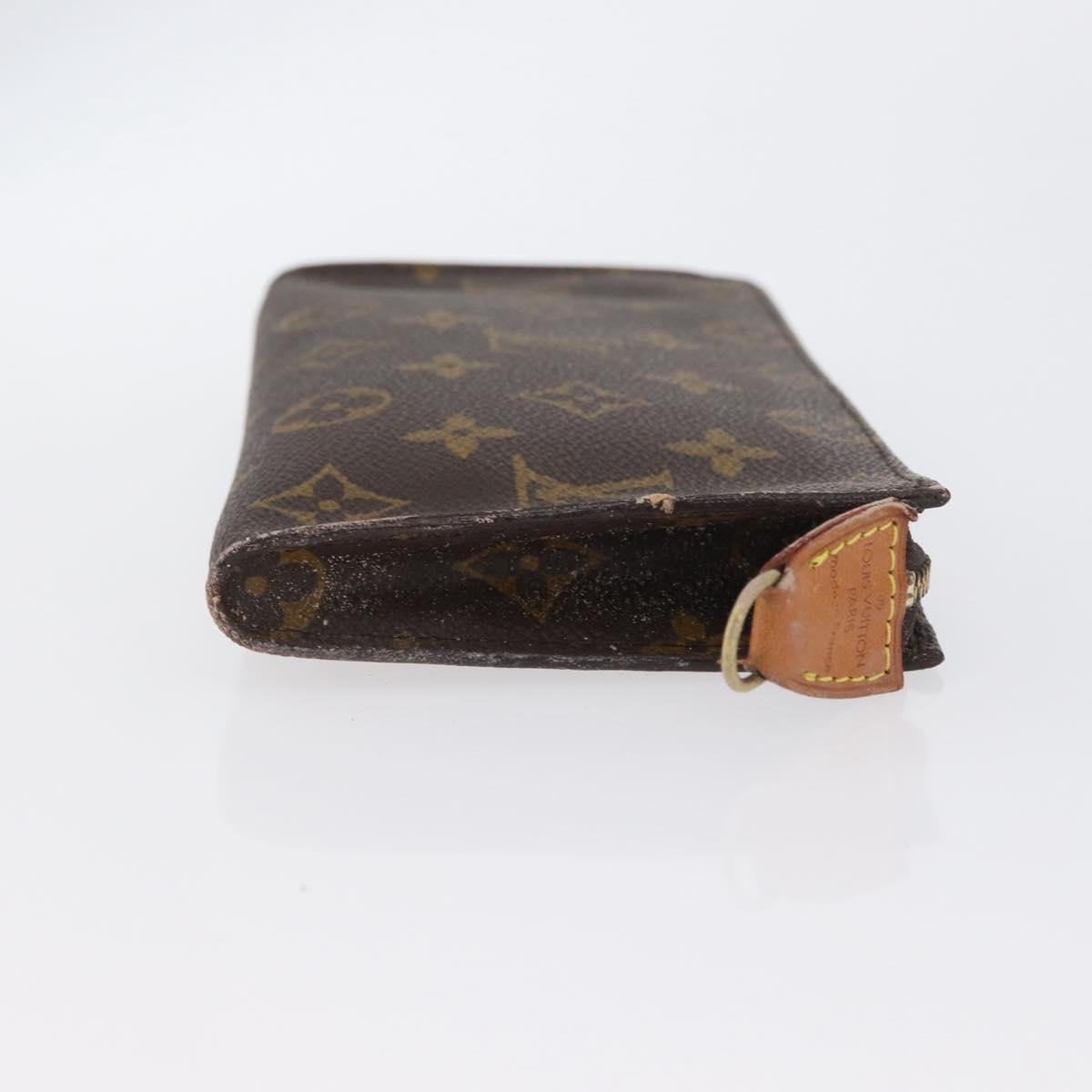 LOUIS VUITTON Monogram Bucket GM Accessory Pouch LV Auth BA10993