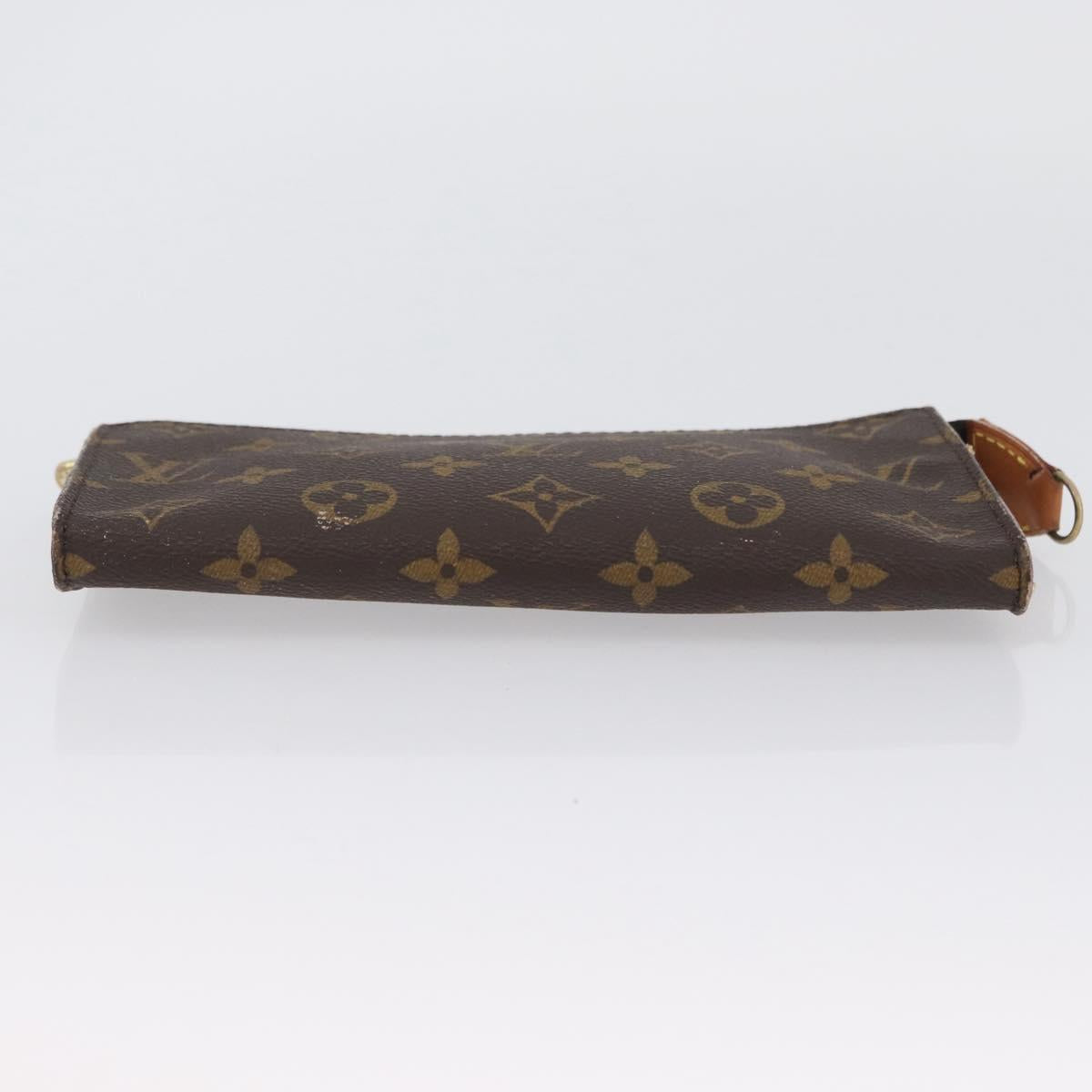 LOUIS VUITTON Monogram Bucket GM Accessory Pouch LV Auth BA10993
