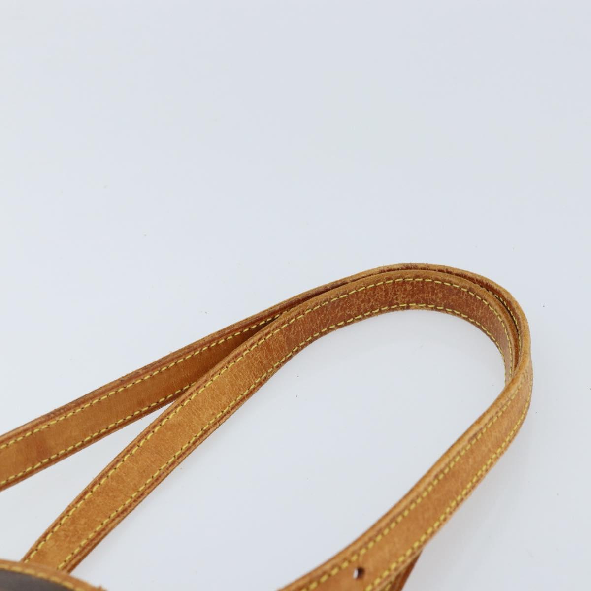 LOUIS VUITTON Monogram Bucket PM Shoulder Bag M42238 LV Auth BA11001