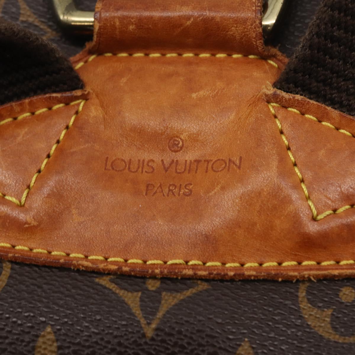 LOUIS VUITTON Monogram Montsouris GM Backpack M51135 LV Auth BA11002
