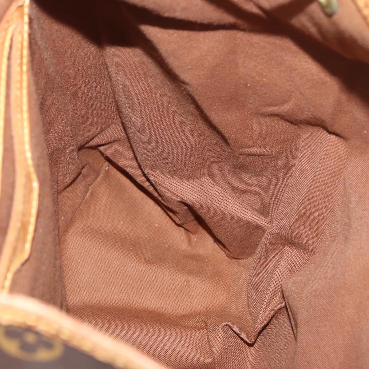 LOUIS VUITTON Monogram Montsouris GM Backpack M51135 LV Auth BA11002