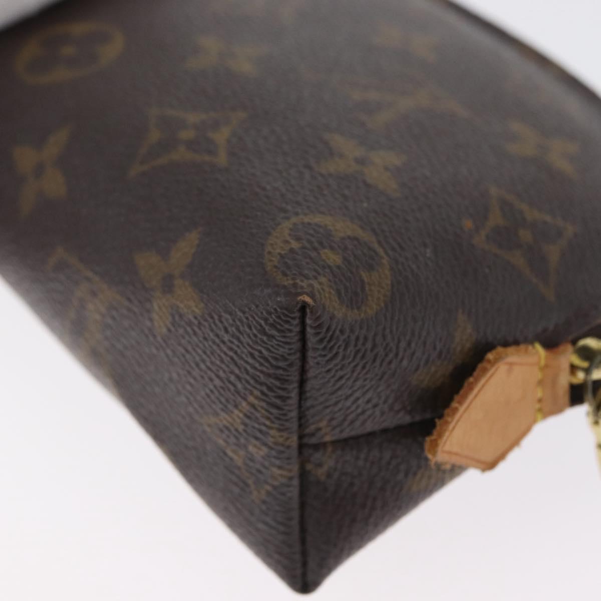 LOUIS VUITTON Monogram Pochette Cosmetic PM Pouch M43998 LV Auth BA11013