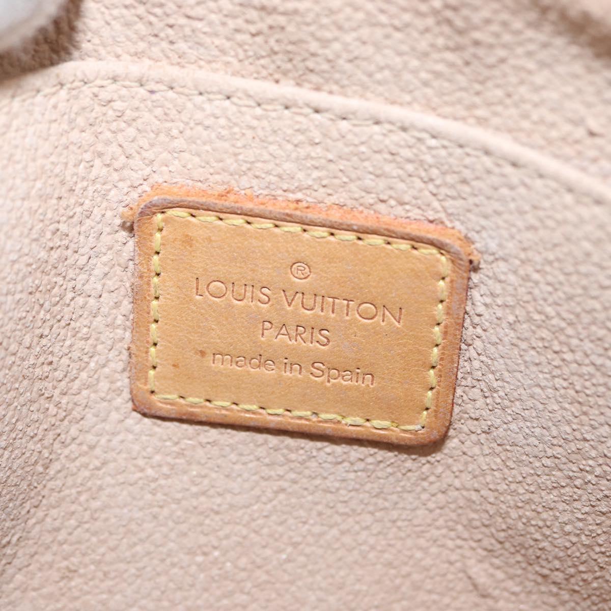 LOUIS VUITTON Monogram Pochette Cosmetic PM Pouch M43998 LV Auth BA11013