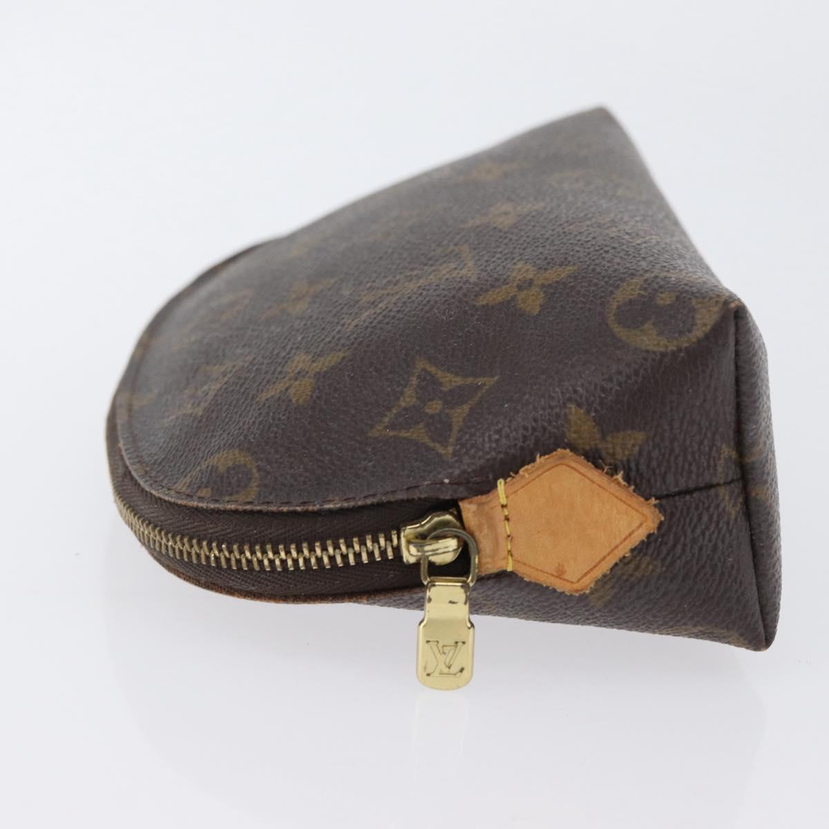 LOUIS VUITTON Monogram Pochette Cosmetic PM Pouch M43998 LV Auth BA11013