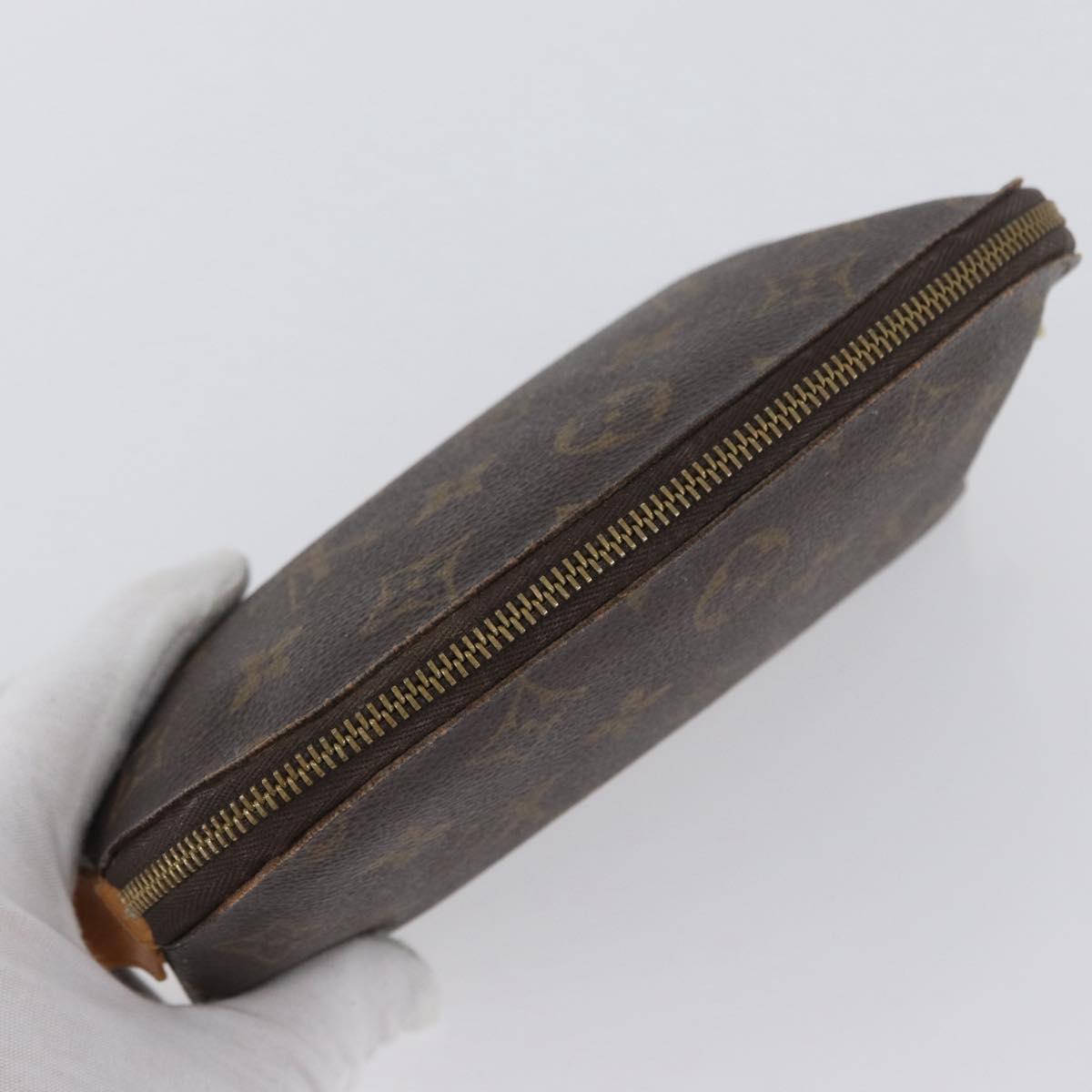 LOUIS VUITTON Monogram Pochette Cosmetic PM Pouch M43998 LV Auth BA11013