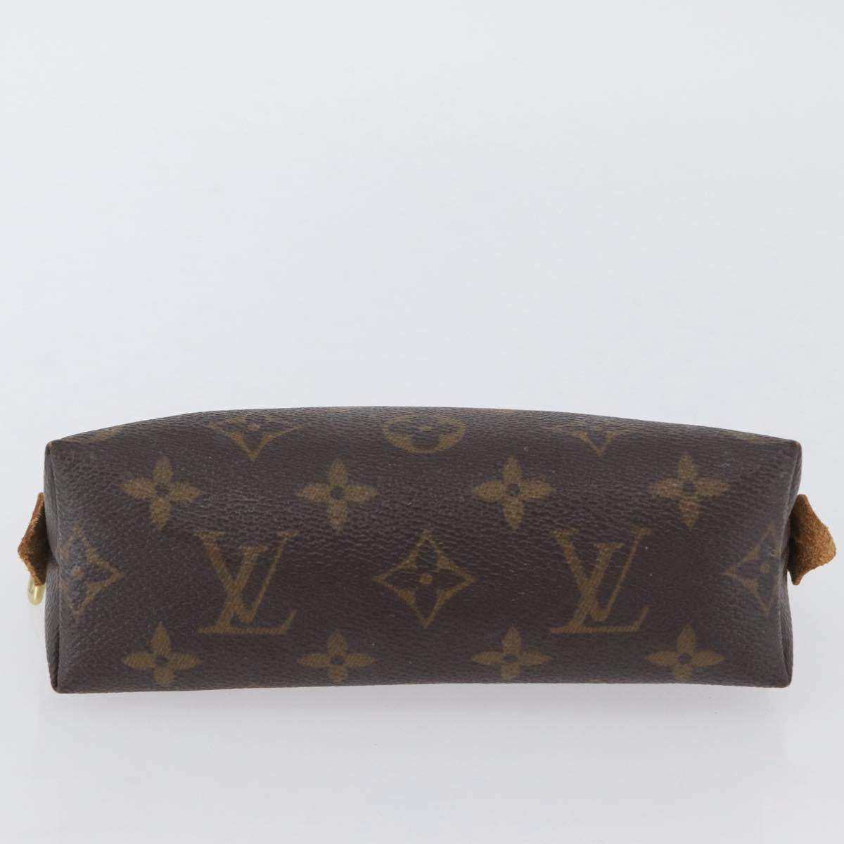 LOUIS VUITTON Monogram Pochette Cosmetic PM Pouch M43998 LV Auth BA11013