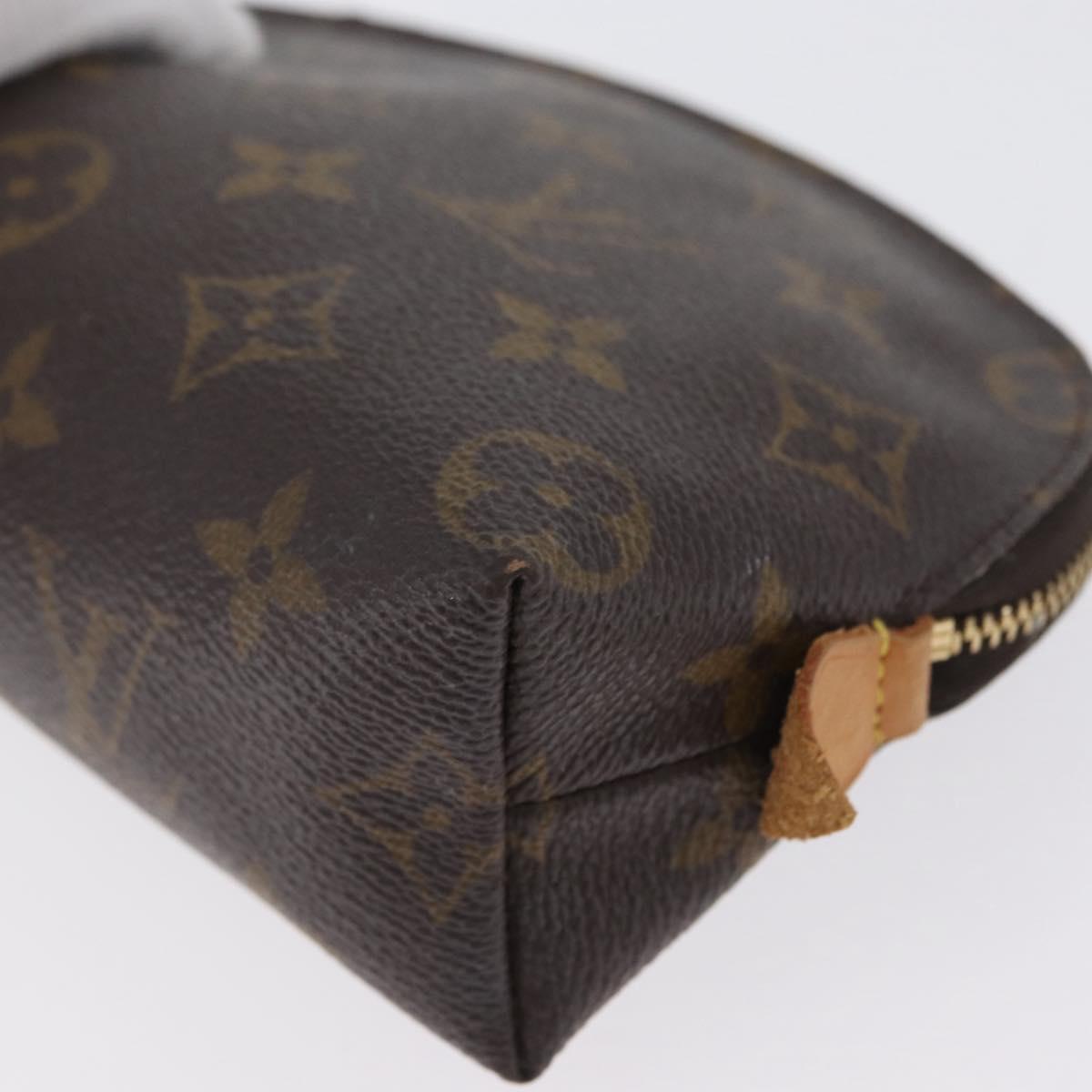 LOUIS VUITTON Monogram Pochette Cosmetic PM Pouch M43998 LV Auth BA11013