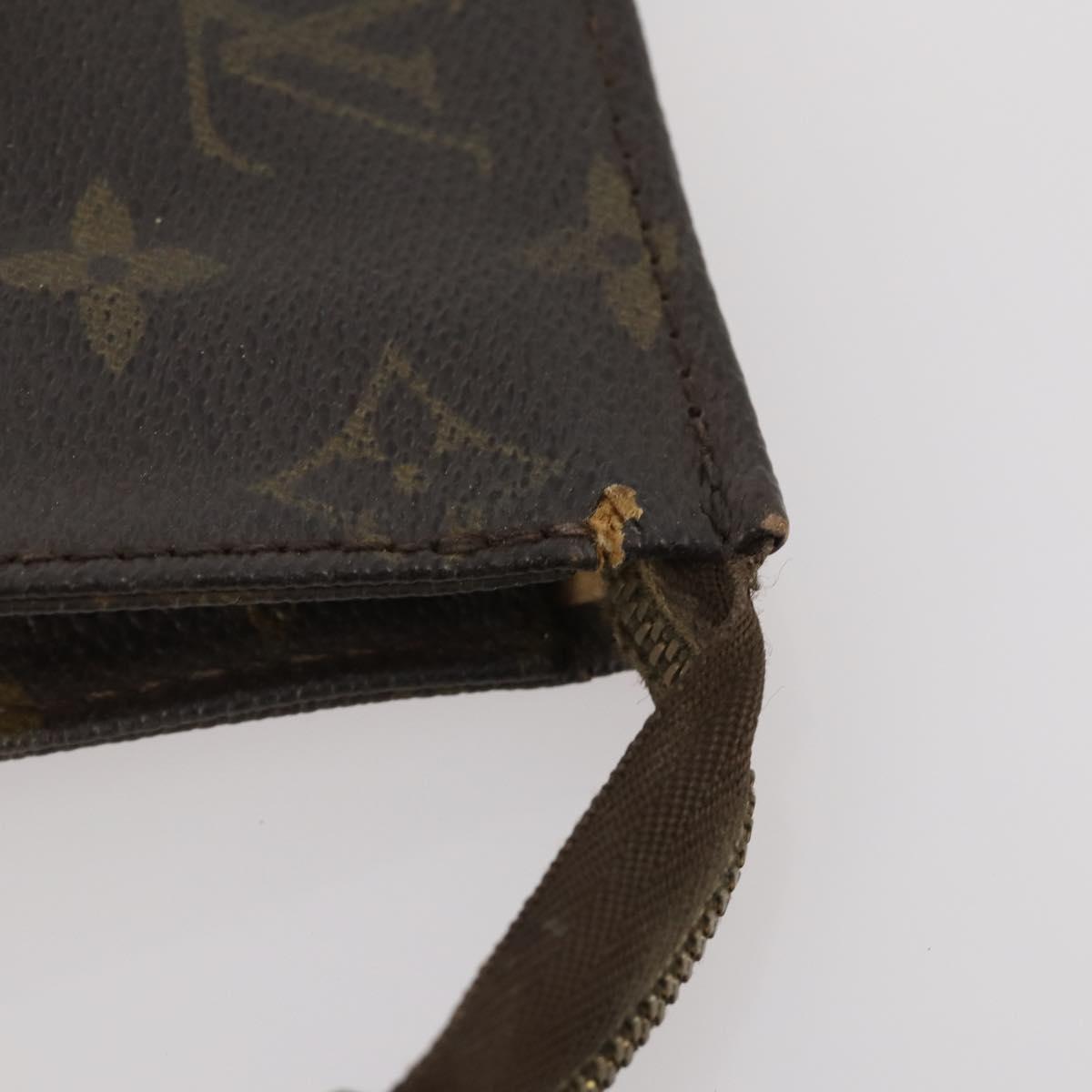 LOUIS VUITTON Monogram Poche Toilette 26 Pouch 2 Set M47542 LV Auth BA11016