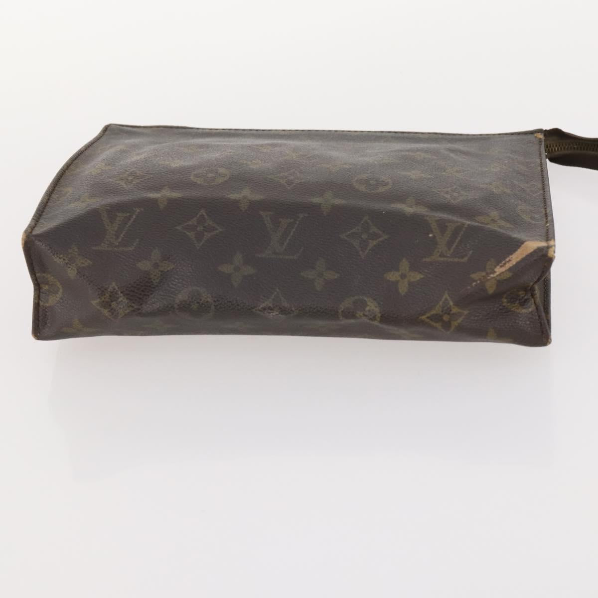 LOUIS VUITTON Monogram Poche Toilette 26 Pouch 2 Set M47542 LV Auth BA11016