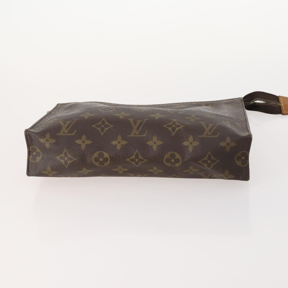 LOUIS VUITTON Monogram Poche Toilette 26 Pouch 2 Set M47542 LV Auth BA11016