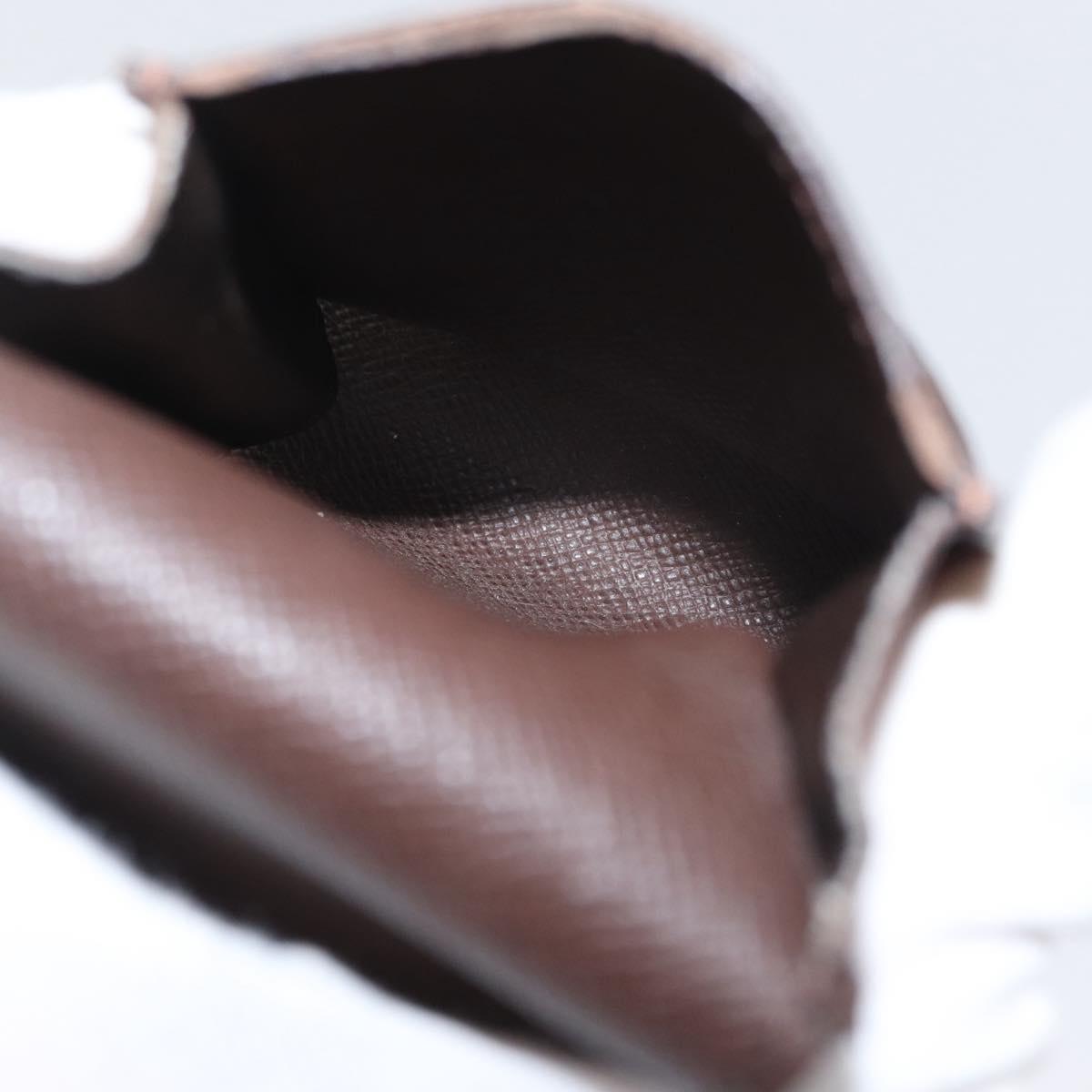 LOUIS VUITTON Damier Ebene Etui Cigarette Case N63024 LV Auth BA11018
