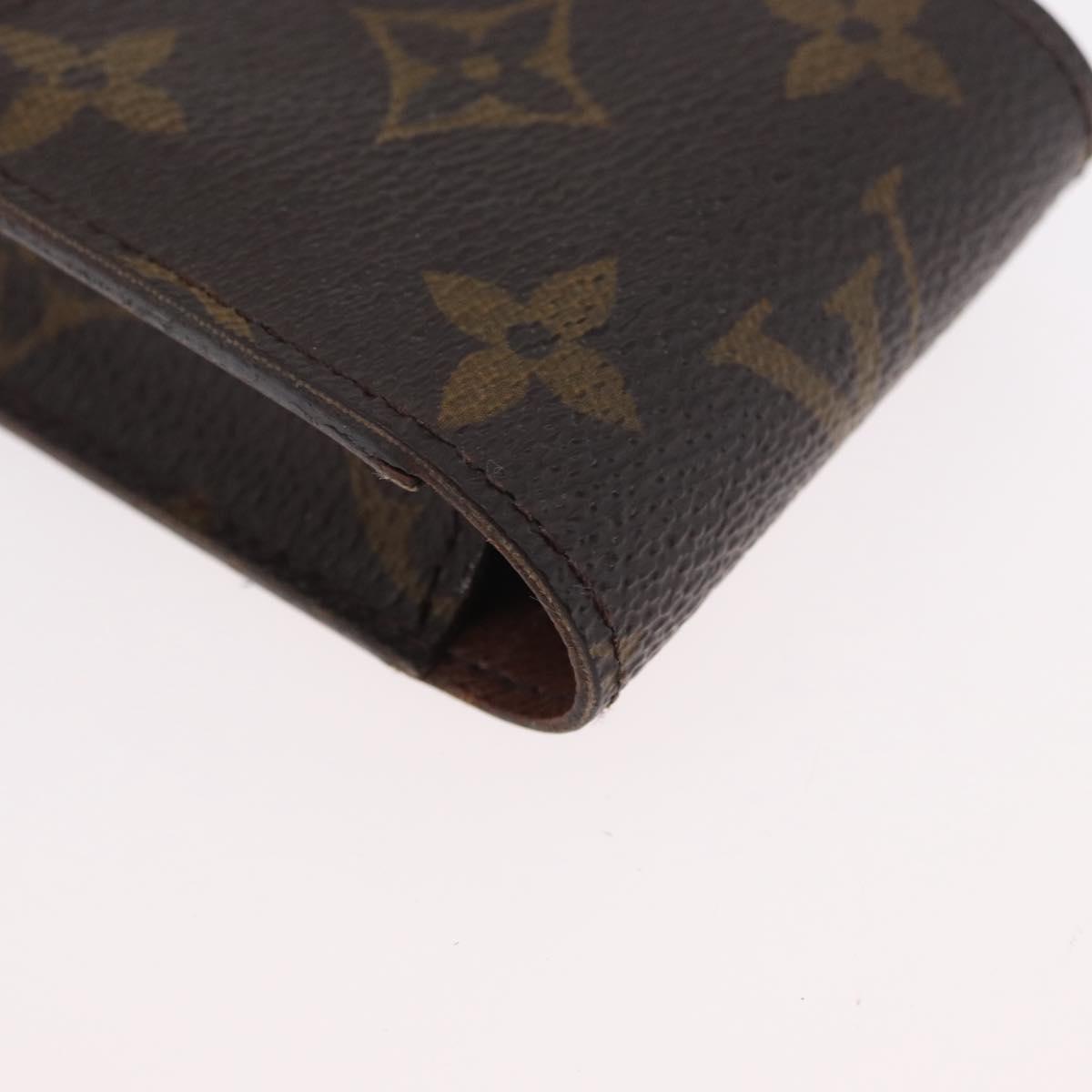 LOUIS VUITTON Monogram Etui Cigarette Case M63024 LV Auth BA11019