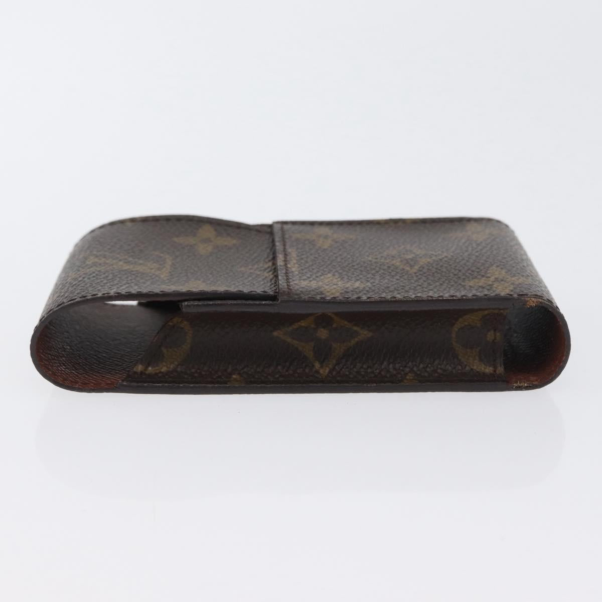 LOUIS VUITTON Monogram Etui Cigarette Case M63024 LV Auth BA11021