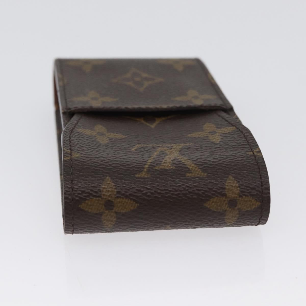 LOUIS VUITTON Monogram Etui Cigarette Case M63024 LV Auth BA11021
