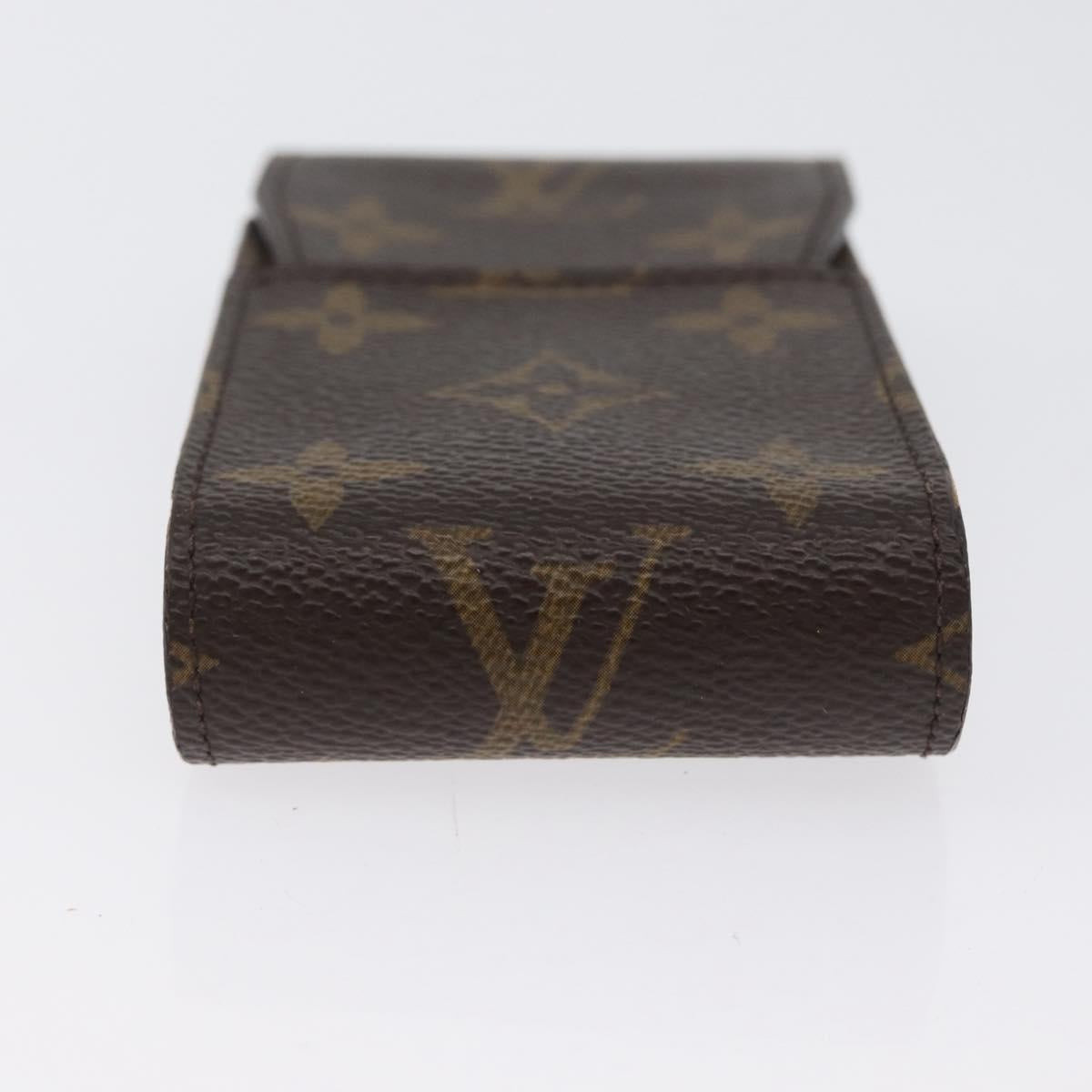 LOUIS VUITTON Monogram Etui Cigarette Case M63024 LV Auth BA11021