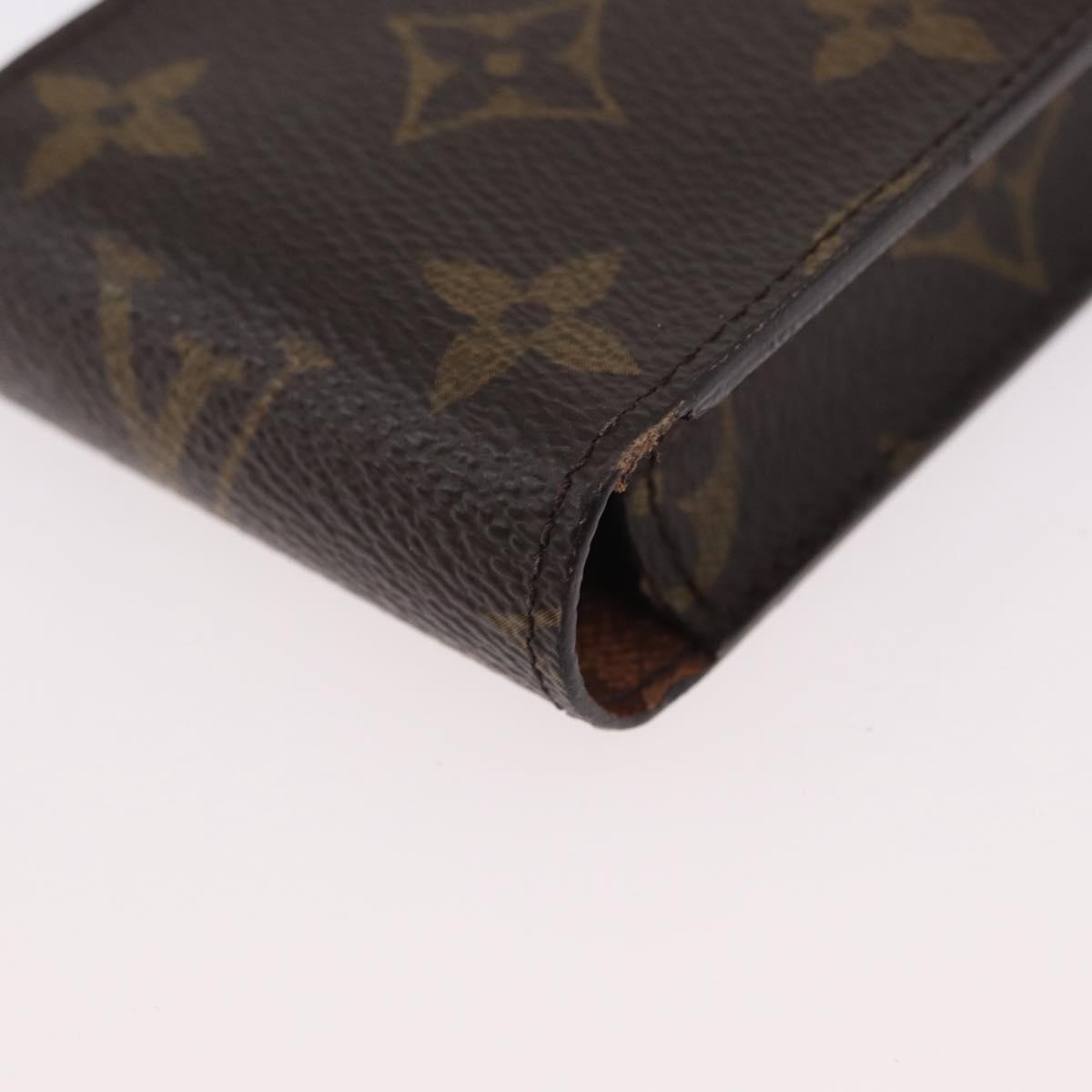 LOUIS VUITTON Monogram Etui Cigarette Case M63024 LV Auth BA11021