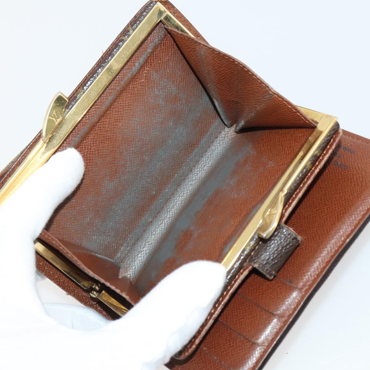 LOUIS VUITTON Monogram Wallet 4 Set LV Auth BA11024