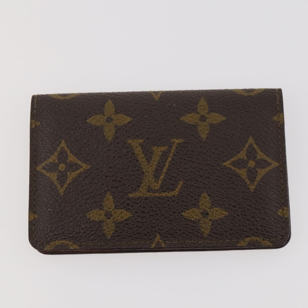 LOUIS VUITTON Monogram Damier Azur Wallet 4 Set LV Auth BA11025