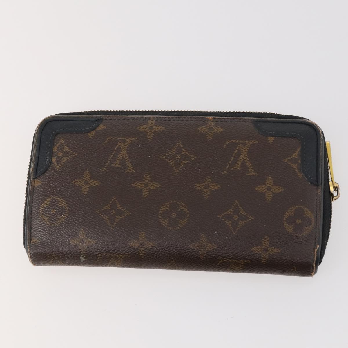 LOUIS VUITTON Monogram Damier Azur Wallet 4 Set LV Auth BA11025