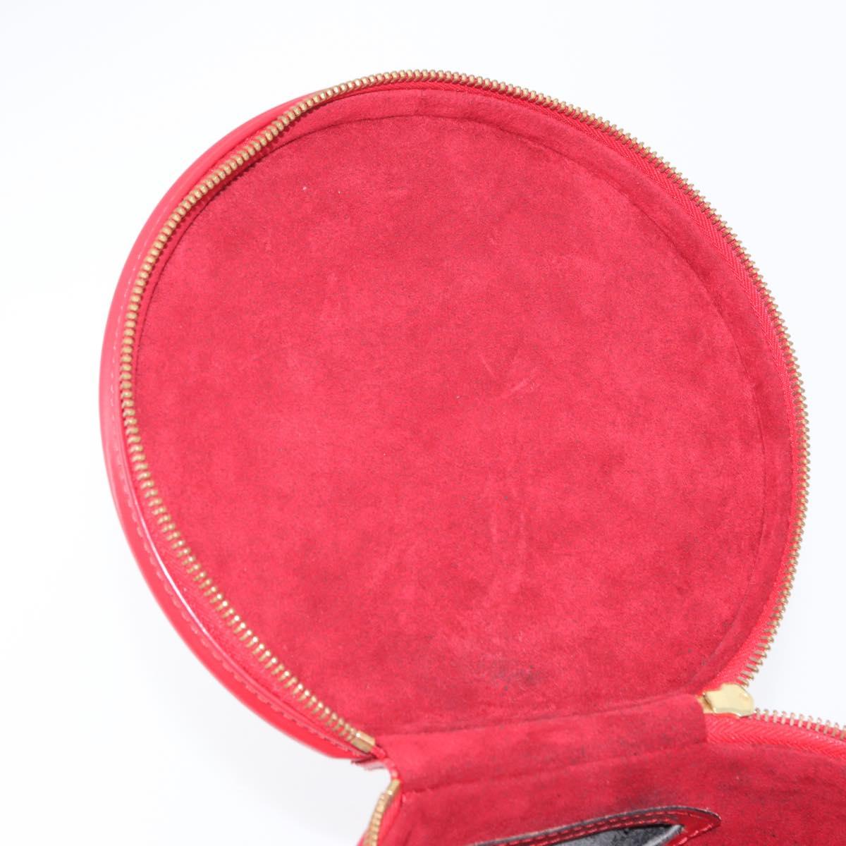LOUIS VUITTON Epi Cannes Hand Bag Red M48037 LV Auth BA11044