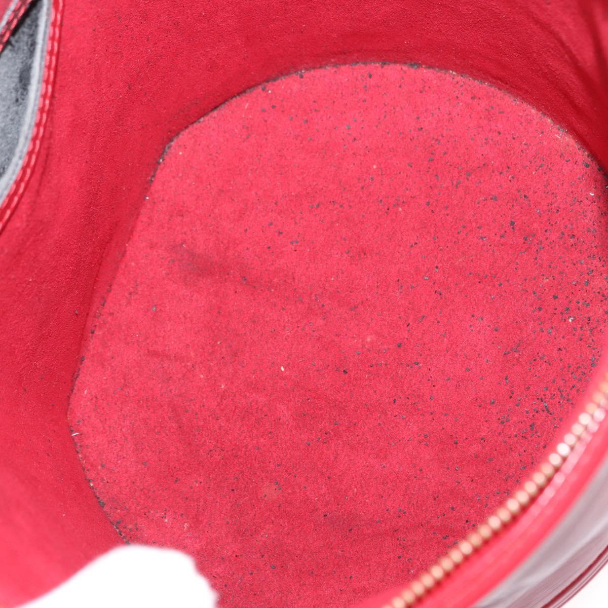 LOUIS VUITTON Epi Cannes Hand Bag Red M48037 LV Auth BA11044