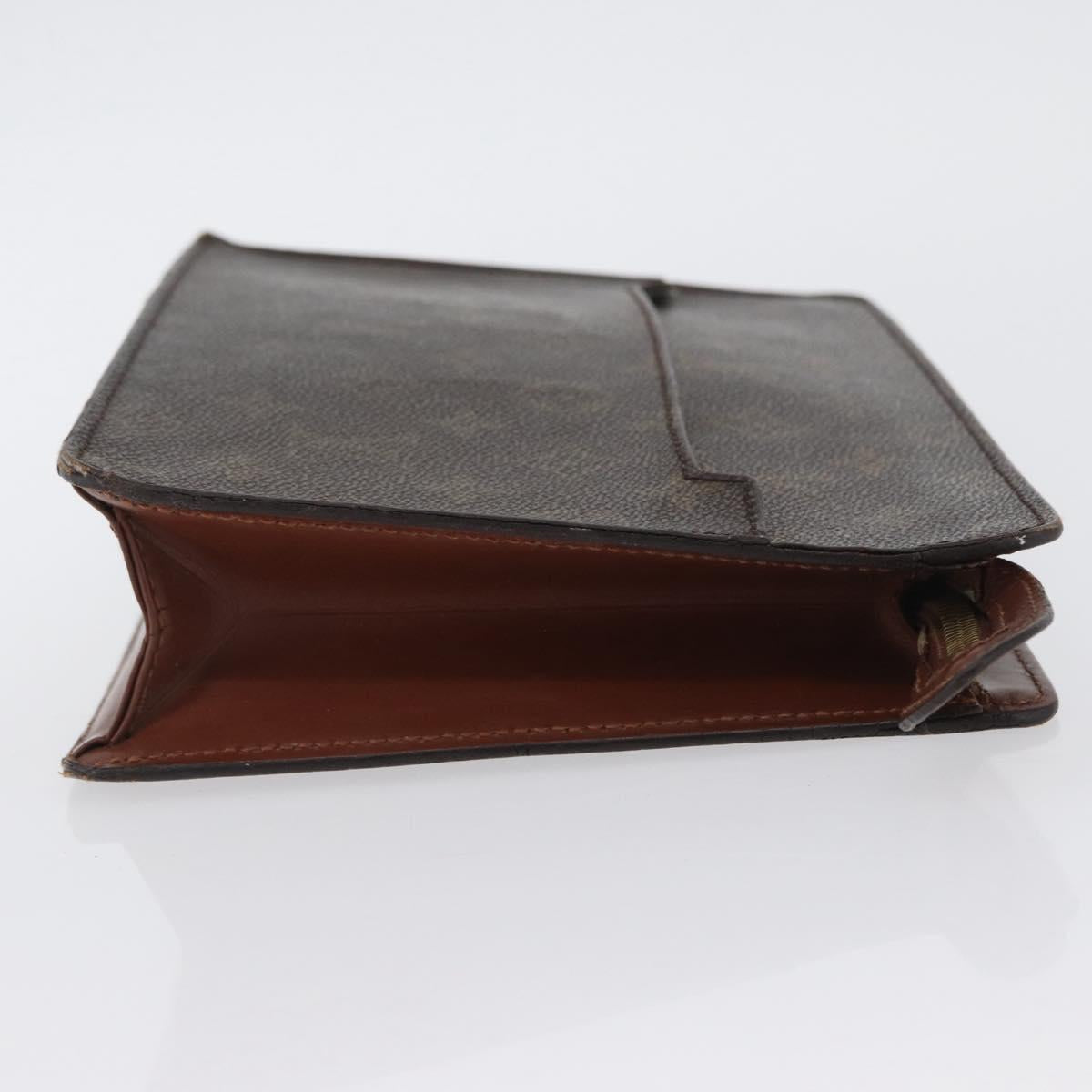 LOUIS VUITTON Monogram Pochette Homme Clutch Bag M51795 LV Auth BA11049