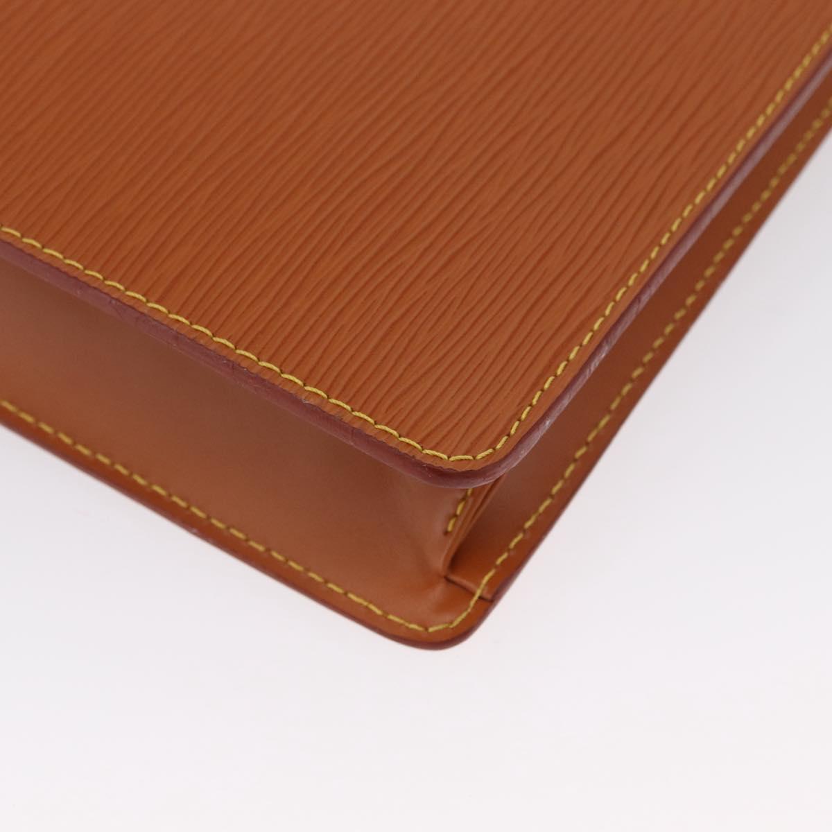 LOUIS VUITTON Epi Porte Documents Bandouliere Briefcase M54468 Auth BA11052