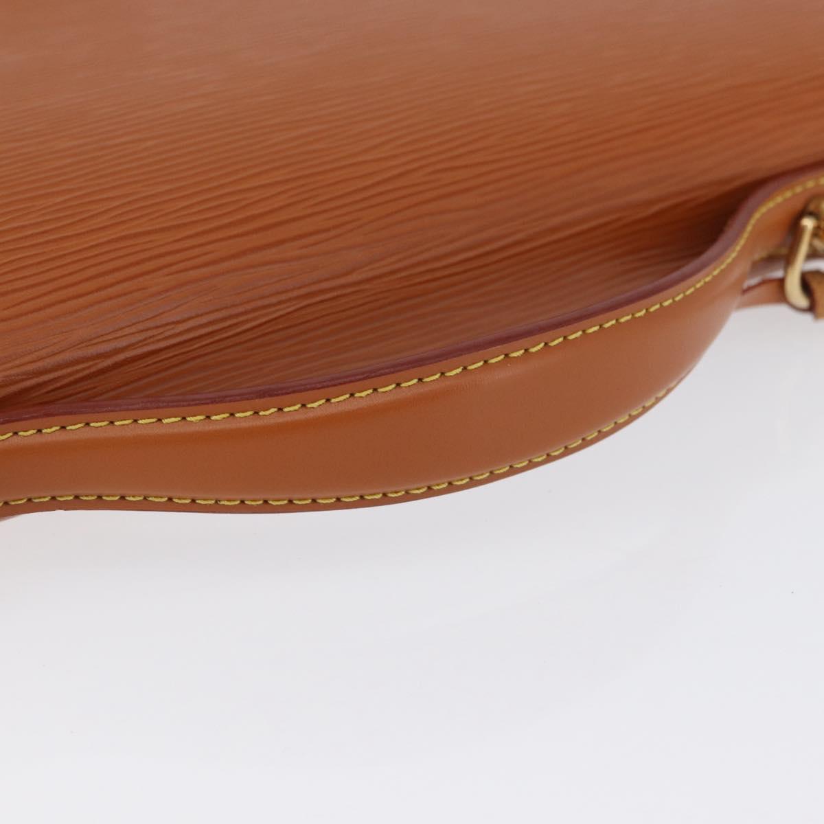 LOUIS VUITTON Epi Porte Documents Bandouliere Briefcase M54468 Auth BA11052