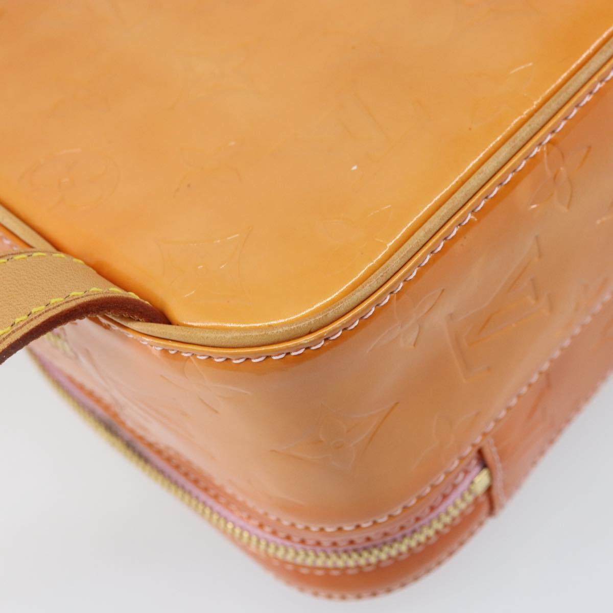 LOUIS VUITTON Vernis Marley Backpack Marshmallow Pink M91039 LV Auth BA11055