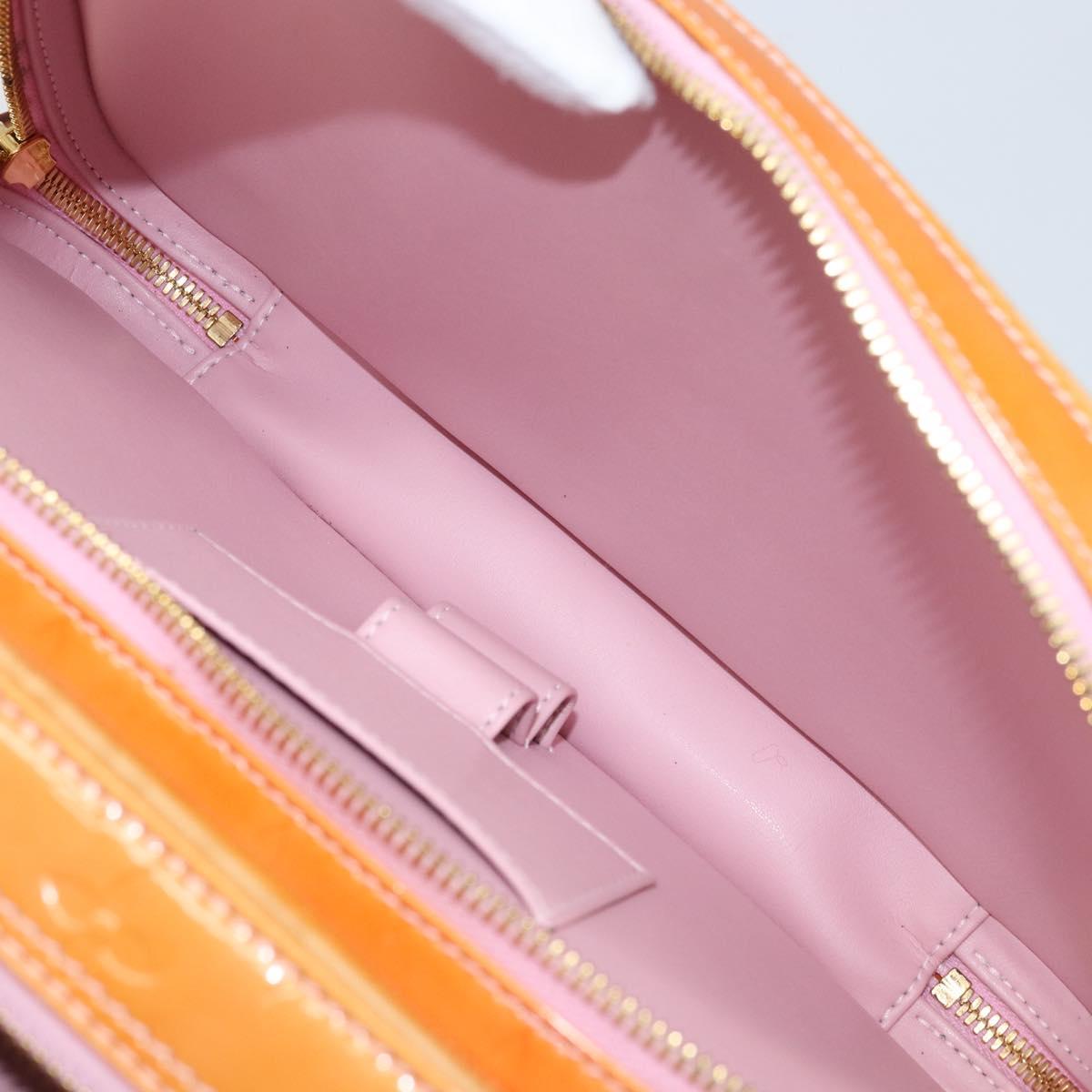 LOUIS VUITTON Vernis Marley Backpack Marshmallow Pink M91039 LV Auth BA11055