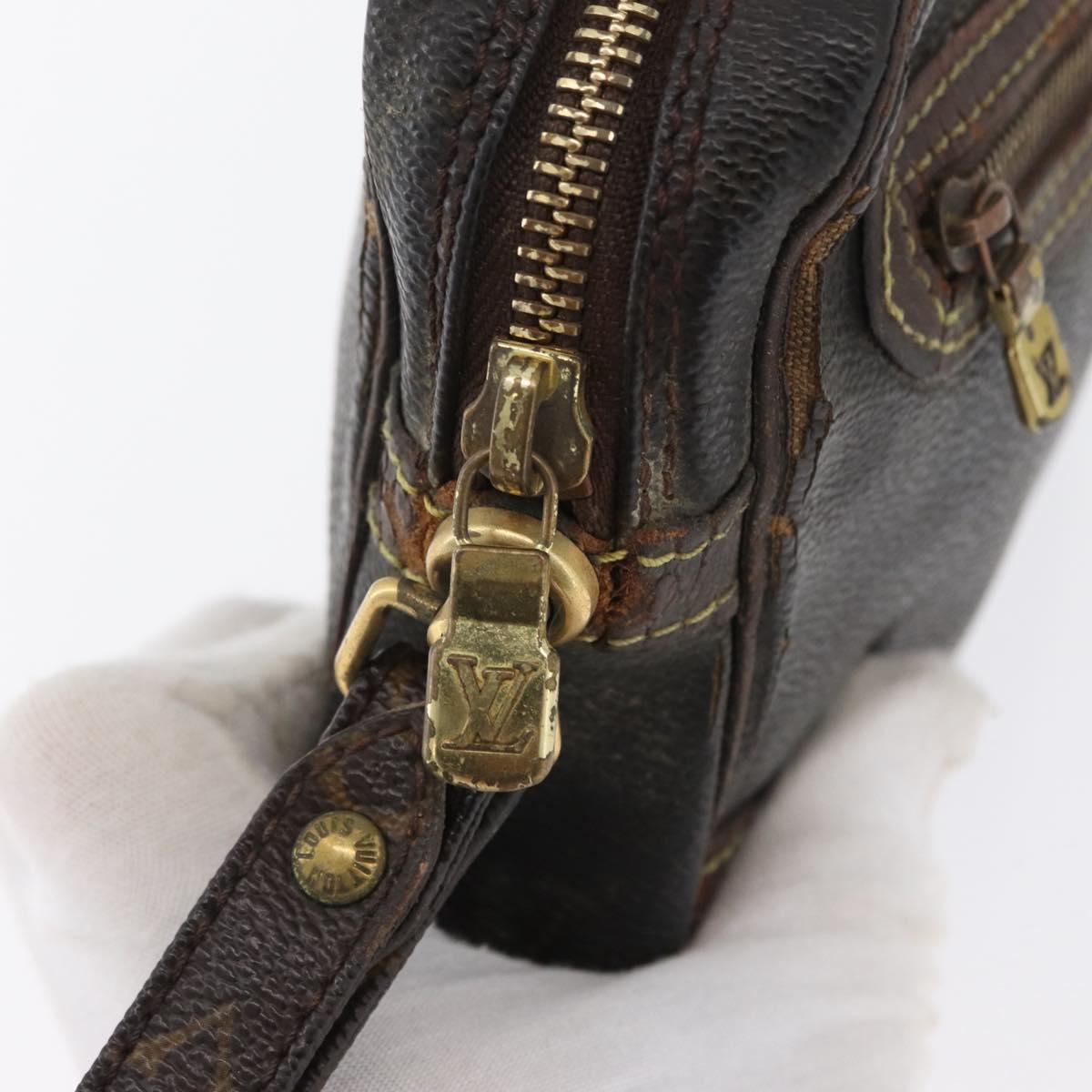 LOUIS VUITTON Monogram Marly Dragonne GM Clutch Bag M51825 LV Auth BA11061