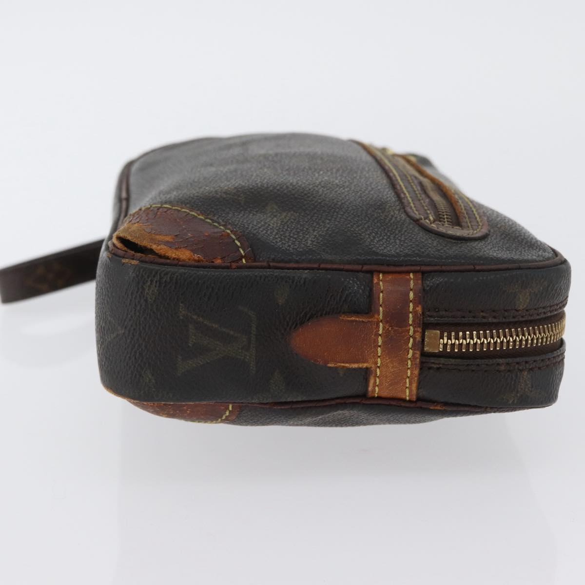LOUIS VUITTON Monogram Marly Dragonne GM Clutch Bag M51825 LV Auth BA11061