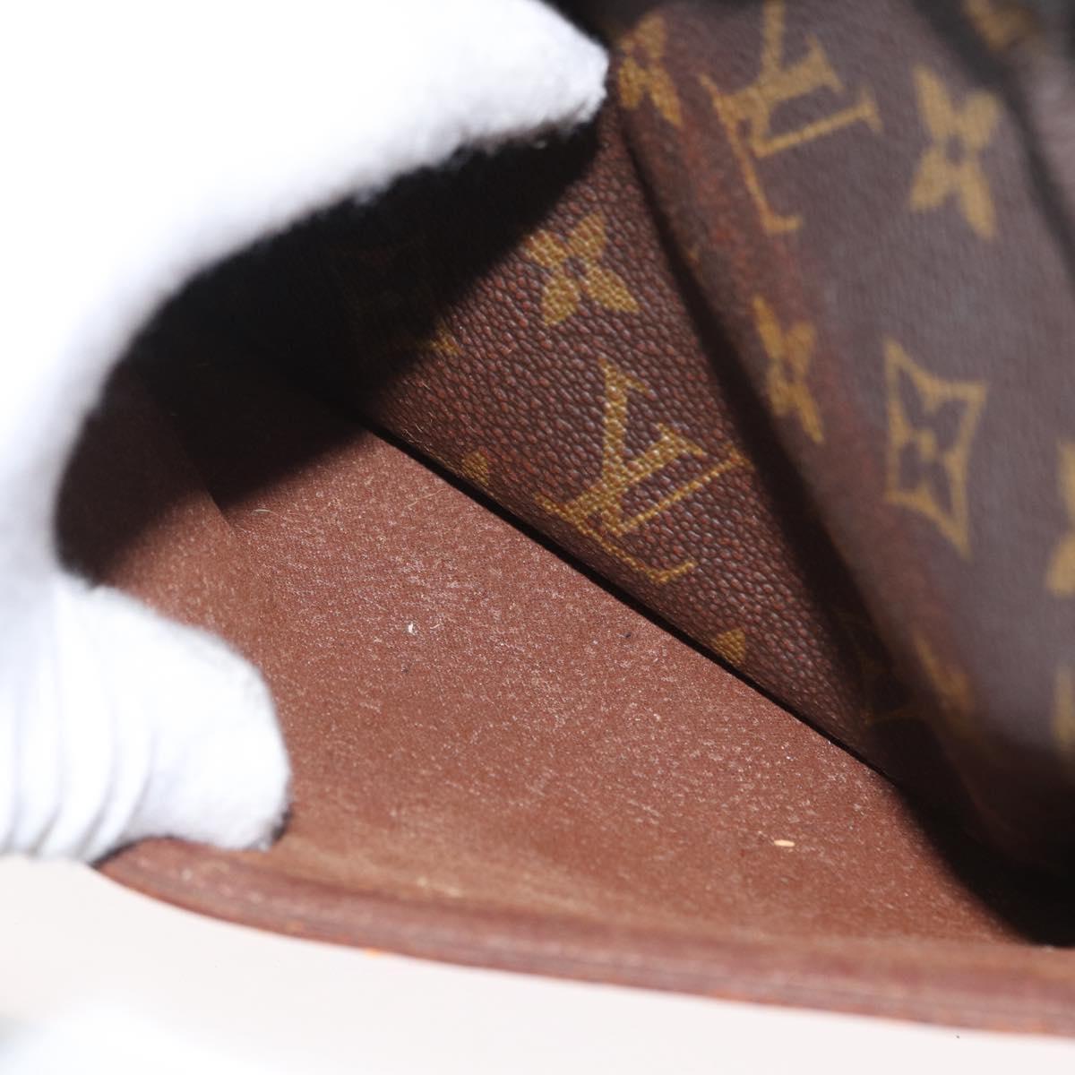 LOUIS VUITTON Monogram Compiegne 23 Clutch Bag M51847 LV Auth BA11065
