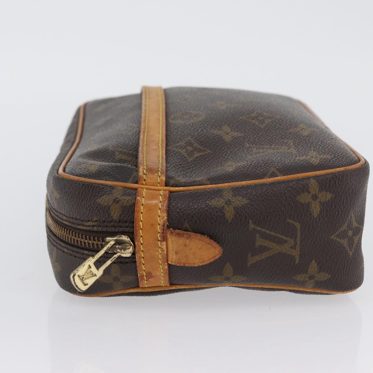 LOUIS VUITTON Monogram Compiegne 23 Clutch Bag M51847 LV Auth BA11065