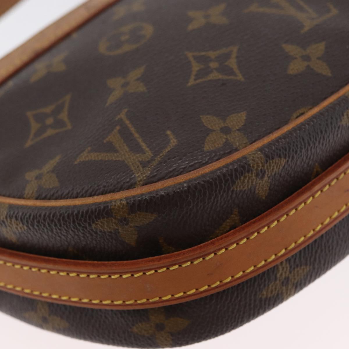 LOUIS VUITTON Monogram Jeune Fille PM Shoulder Bag M51227 LV Auth BA11066
