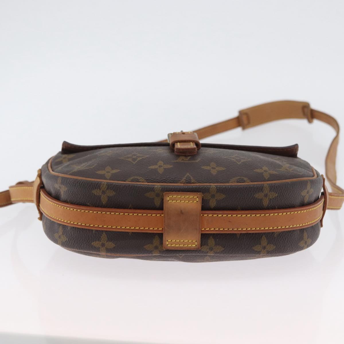 LOUIS VUITTON Monogram Jeune Fille PM Shoulder Bag M51227 LV Auth BA11066