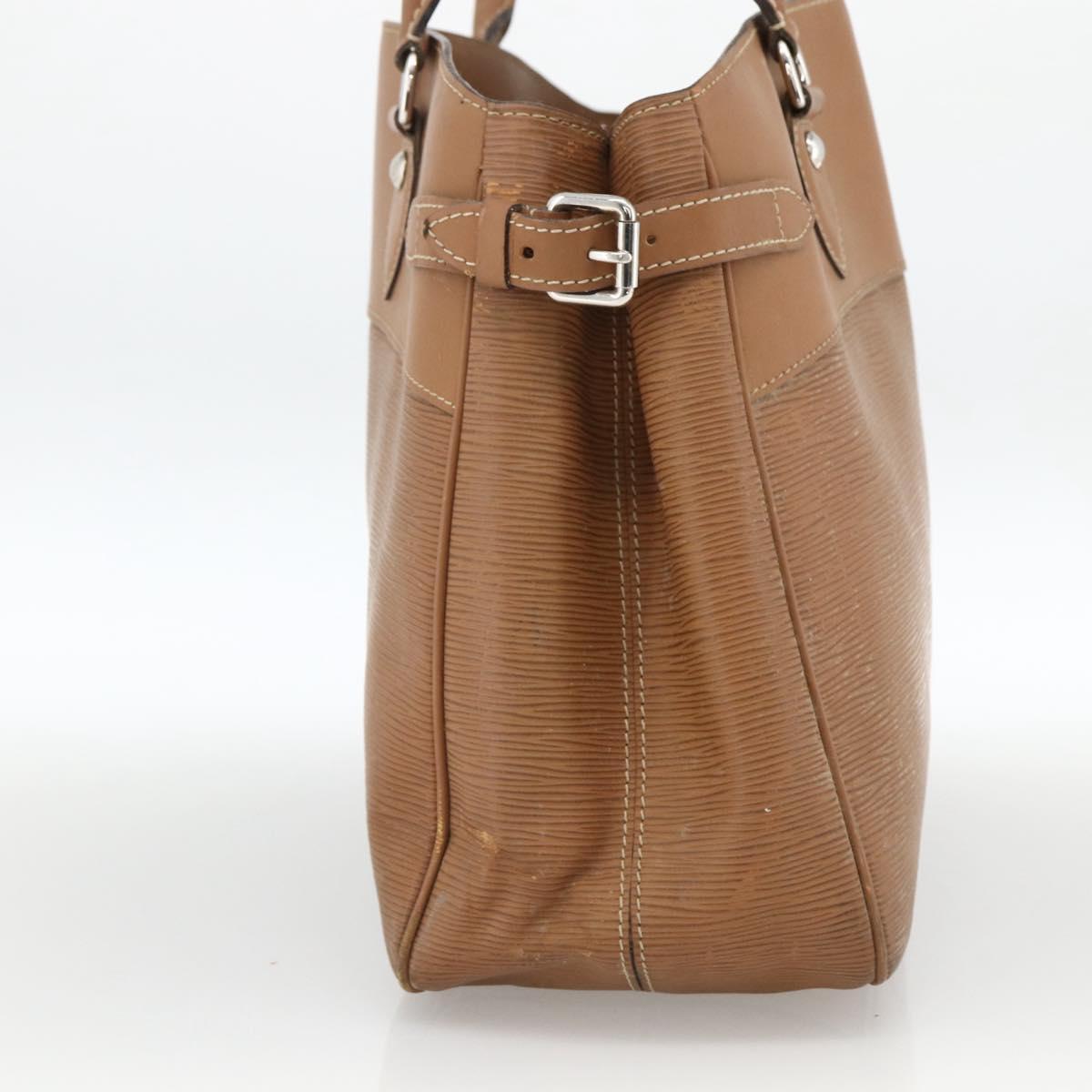 LOUIS VUITTON Epi Passy GM Hand Bag Brown M5925J LV Auth BA11073